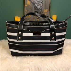 KATE SPADE Striped Speedy